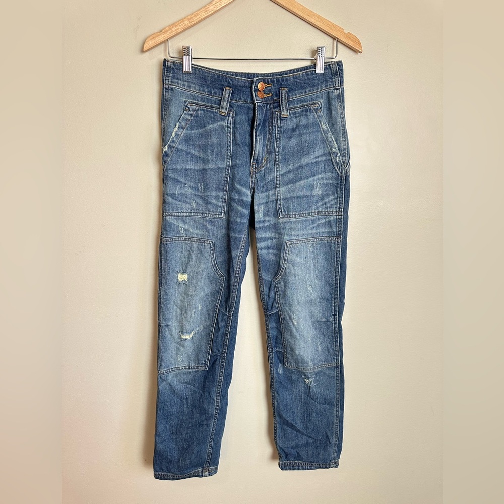 Pilcro Size 25 Blue Jeans